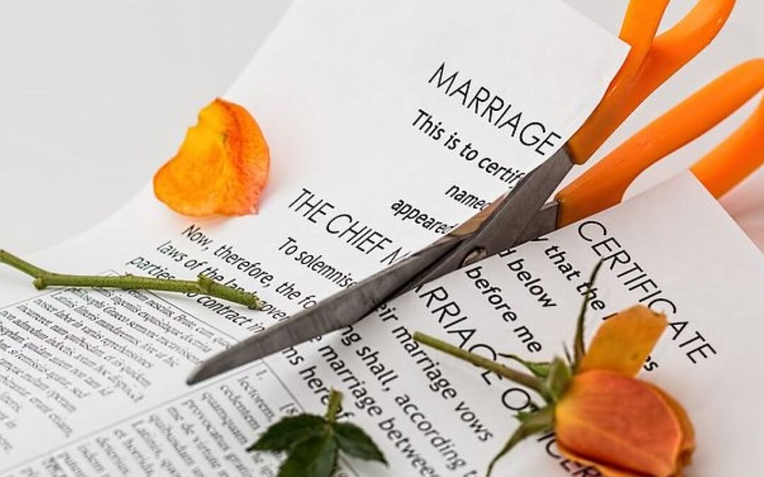 6 etapas de separación o divorcio